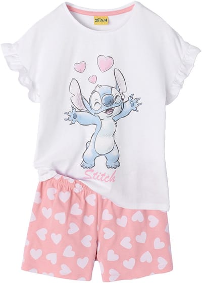 Vertbaudet Pyjamashorty meisjes katoen LILO & STITCH