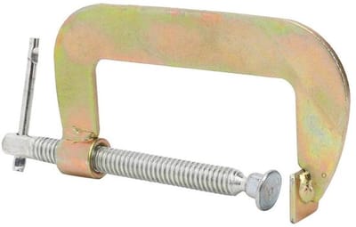 C-klem 5 inch - Universele Klem - Houtbewerkingsgereedschap - Lasklem - Houtklem - Handgreephouder