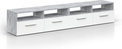 Vicco Diego TV-meubel – 190 x 38 cm Beton