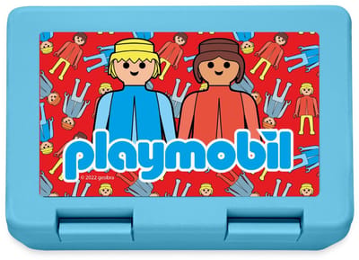 Playmobil Logo En Klassieke Figuren Broodtrommel Lunchbox