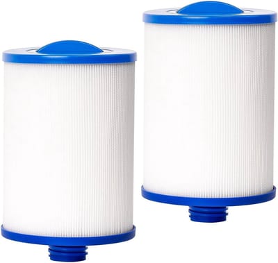 Pack van 2 Spa Filters Vervanging voor Whirlpool, Unicel, Pleatco en Filbur - Ideaal voor Zwembaden en Spa's, Hoogwaardige Waterfiltratie en Onderhoud