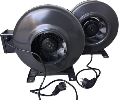 Krachtige Buisventilator met Voet voor Afzuiging en Ventilatiesystemen