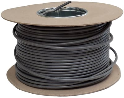 Elektrische Installatiekabel Enkelpolig Blauw/Grijs 1,5mm Op Maat Gesneden