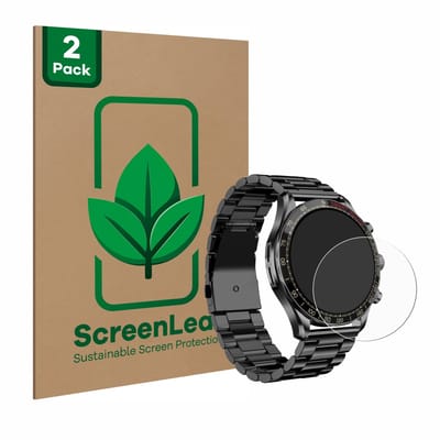 2 Stuks Screenprotector voor Maoo Titan Smartwatch 1.43" - Hoogwaardige Beschermfolie transparant