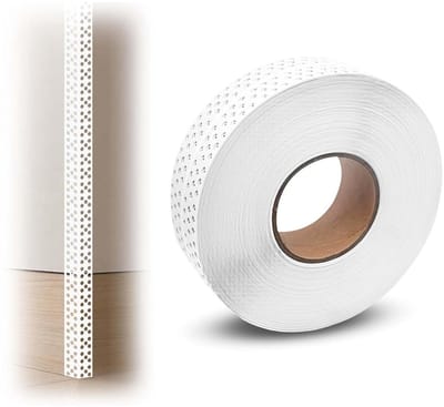 Self-adhesieve glasvezeltape 5 cm x 40 m voor gipsplaten, afplakken en isolatie, ideaal voor renovatie en klussen