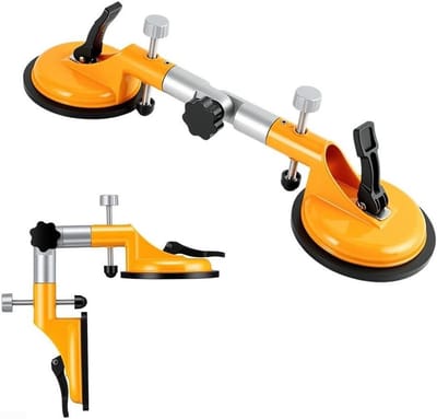 Naad Setter - Aanrecht Gereedschap - Naden Stellen - Verstelbaar 90-270 Graden - Dubbele 5 Inch - Geel
