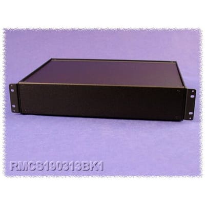 Hammond Electronics RMCS191015BK1 Universele behuizing 432 x 381 x 243 Aluminium Zwart 1 stuk(s)