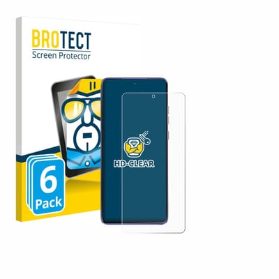 BROTECT - Screenprotector voor Motorola Moto G Stylus 5G (2025) - Folie Beschermfolie transparant 6 Stuks