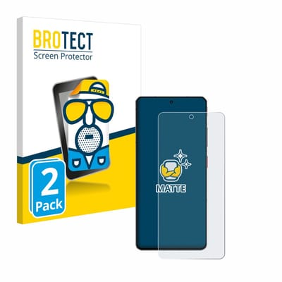 BROTECT - Screenprotector voor ZTE Nubia Z60S Pro - Folie Beschermfolie matte 2 Stuks