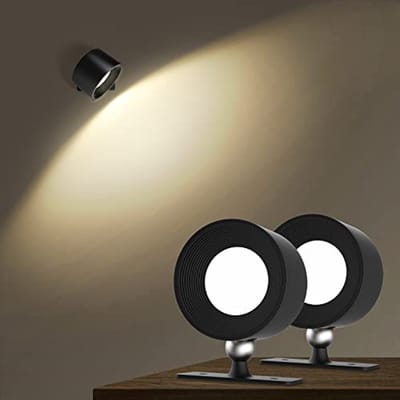 Draaibare Led-wandlamp met Touch Control - 3 Kleurmodi en Helderheidsniveaus voor Binnen
