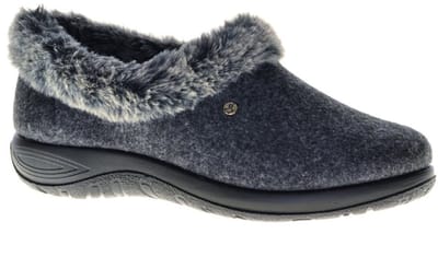 Fly Flot Pantoffel Antracite maat 36