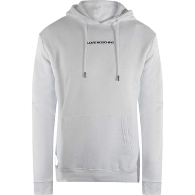 Love Moschino Dames/dames Logo Hoodie (Wit)