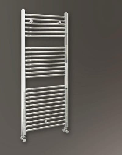 Handdoekhouder voor Radiator - Verchroomde Stalen Buizen 1200 x 500 - Ideaal voor Badkamer en Keuken