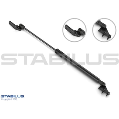 Gasveer, kofferbak / laadruimte STABILUS 637417