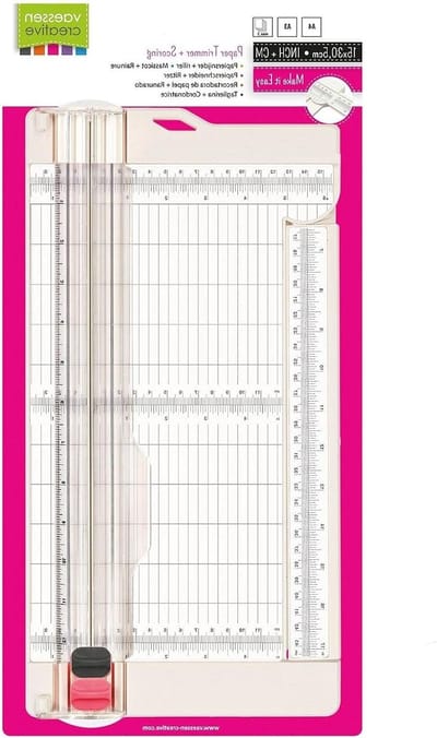 Papiersnijder met Rilfunctie voor Scrapbooking en Kaarten Maken - Creatieve Knutsel Ideeën