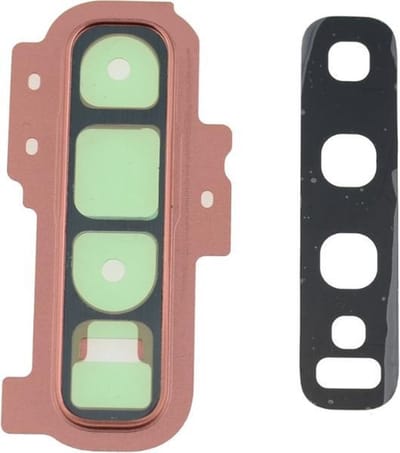 Achtercamera Cover Geschikt voor Samsung Galaxy S10 – Premium – Koraal