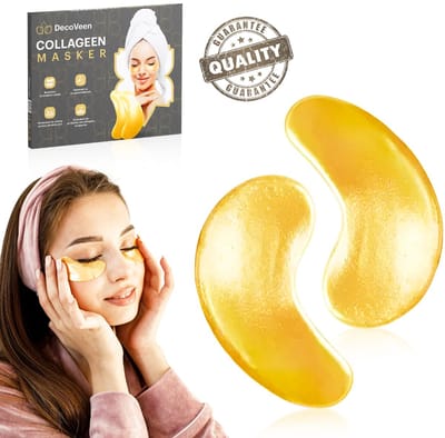 DecoVeen® Collageen masker Premim set 50 stuks - Collageen Booster - Collageen Gezichtsmasker - Vernieuwd de Huidcellen - Anti Wallen - Gezichtsmaskers Verzorging - Inclusief Gratis Gezichtsmasker