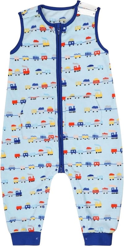 Fleece Slaapzak met Benen en Voeten voor Peuters en Baby's (1.0 TOG)