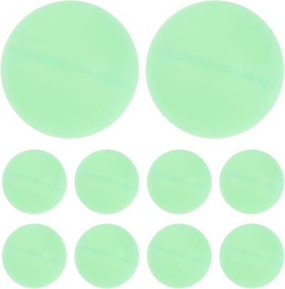 Glow in the dark ballen - Lichtgevende pingpong - Avondactiviteiten - Zelf oplichtend - 4 cm - Wit