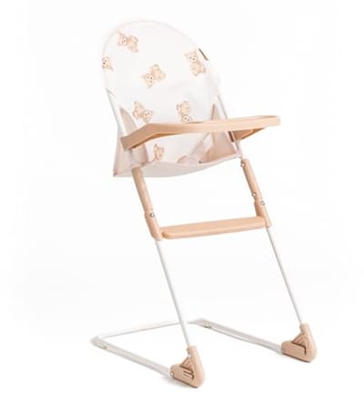 Teddybeer Kinderstoel met Afwasbaar Dienblad