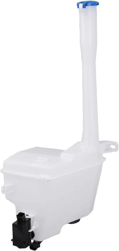 Ruitensproeier Reservoir - Waspomp Systeem - Veilig Rijden - Geïntegreerde Sensor - 65 x 28 x 26 cm - Zwart