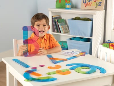 Learning Resources alfabet bouwset educatief speelgoed multicolor. - 3+