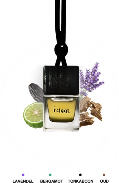 Eclaat Autoparfum “Arabian Tonka” – Auto Parfum – Luxe Auto Geurverfrisser – Auto Luchtverfrisser – Autogeur – Geurhanger – Car Parfum – Auto Luchtje – Parfum Voor Heren