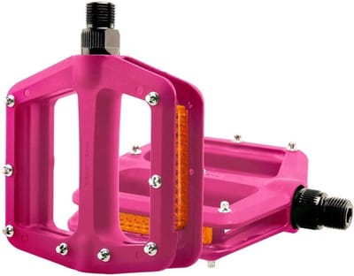 Fiets Pedalen - MTB Pedaal - Fietsen Onderweg - Lichtgewicht & Duurzaam - 10x9cm - Rood