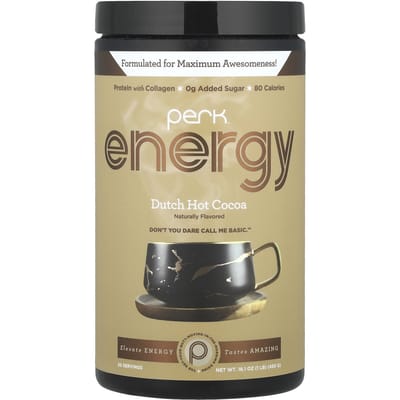 Perk Energy, Dutch Hot Cocoa, 16.1 oz (450 g)
