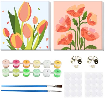Allecto - Schilderen op Nummer - Creatieve Schilderkit - Inclusief Lijst - Schilderen voor Volwassenen - DIY Kunst - Geschikt voor Beginners en Ki