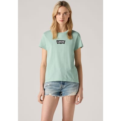 Levi's The Perfect Tee Baby Black Taglia: S | Maglie Sportivi Outlet | Donna | Nero