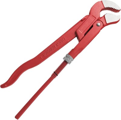 S-Type Waterpompsleutel - Zweedse Pijpsleutel - Pijpklem 1" Diameter - 235mm Lengte - Max Kaakopening 25mm - CR-V-Staal