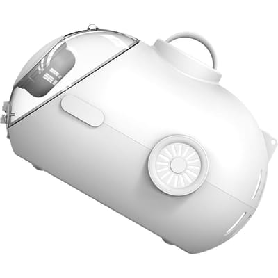 Sac de Transport pour Chat Capsule Spatiale Respirant 24L Grand Espace Portable Simple Épaule Porté Main Sac de Transport pour Chat Chaton 24L 40x30x20cm / 15.7x11.8x7.9in blanc