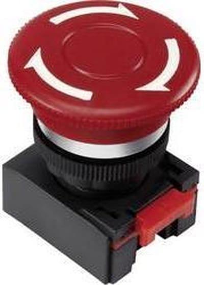 TRU COMPONENTS LAS0-K-TSA Noodstopschakelaar 1 stuk(s)