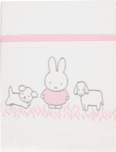 Briljant Baby - Wieglaken Nijntje - Grasss Roze - 75x100