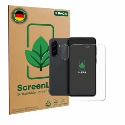 2 Stuks Screenprotector voor Samsung Galaxy A36 5G Enterprise Edition (Voor+Camera) - Hoogwaardige Beschermfolie transparant