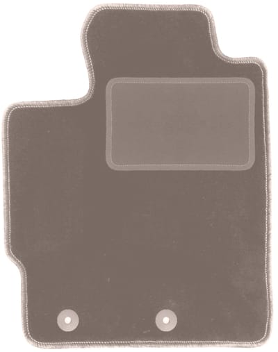 Beige bestuurdersmat voor: Toyota Verso-S minivan (2010-2015)