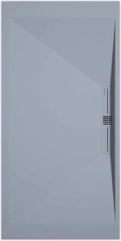 Sanifun douchebak Stone Side Gray Smooth 900 x 900 P
