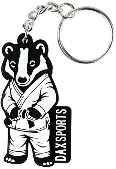 Sleutelhanger Rubber Martial Arts Das in gi