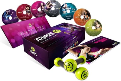 Fitness Systeem - Cardio Set - Thuis Trainen - Body Shaping - 1397 x 3302 cm - Paars