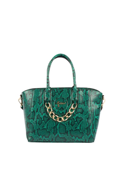 Faina Draagtas Dames Groen Zwart