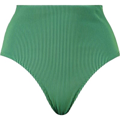Puma Dames/Dames Streep Hoog Taille Bikinibroekje (Groen)