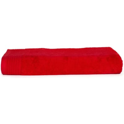 The One Towelling Classic Strandlaken - 100 x 180 cm - Strand handdoek - Hoge vochtopname - 100% Gekamd katoen - Rood
