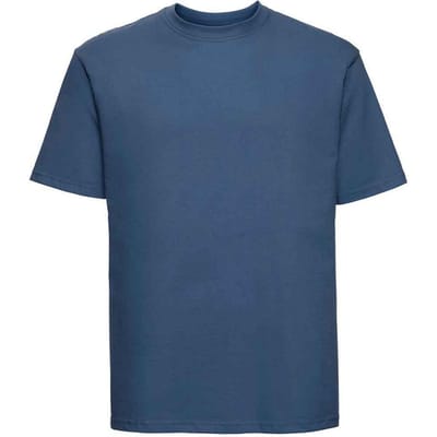 Russell Heren Ringspun Cotton Classic T-shirt (Indigoblauw)