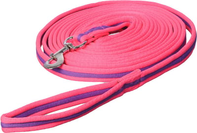 MHS Longeerlijn Bright 8 m Paars / Roze