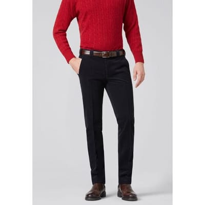 Meyer Ribbroek Roma Wool Cord Navy / male