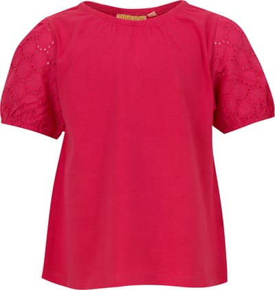 SOMEONE MARIT-SG-02-C Meisjes T-shirt - DARK PINK - Maat 122