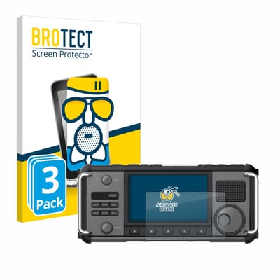 BROTECT - Screenprotector voor Xiegu X6200 - Folie Beschermfolie Beschermglas matte 3 Stuks