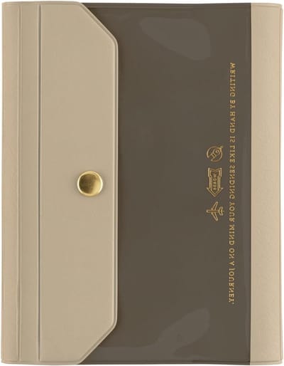 Agenda Hoes - Planner Cover - Notities Organiseren - Drievoudig Gevouwen - A6 Formaat - Grijs