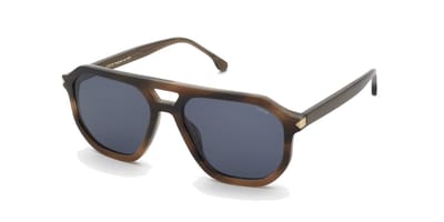 Lozza SL4397 Marrone melange lucido 58/18/145 MAN Zonnebrillen